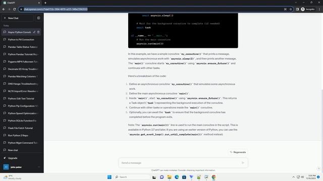 Can I start a coroutine in Python without the blocking await