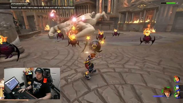 Kingdom Hearts 3 | PC - Max Graphics 3080 GTX - I9 | Part 1| Olympus | !LIVE! смотреть онлайн