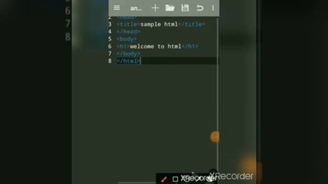 how to Run html code using Android mobile | html code run on Android mobile | HTML code run