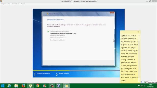 EL VIDEO PROMETIDO DE INSTALAR WINDOWS 7 EN VIRTUAL BOX O EN UNA PC NORMAL Y CORRIENTE смотреть онлайн