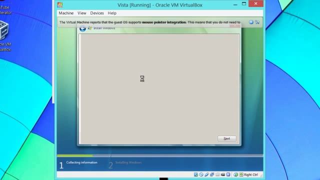 Installing on Virtual box Vista смотреть онлайн