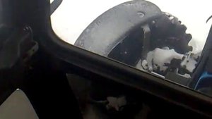 МТЗ 82.1 пробивает дорогу