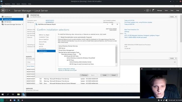 setting up a windows server like a noob смотреть онлайн