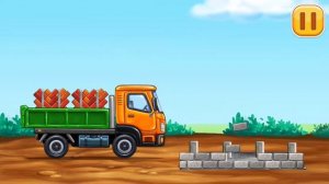 Build a House | Truck games for Kids (Android gameplay) #4 | Cute Little Games