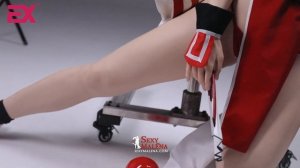 Stunningly Lifelike Shiranui Mai Sex Doll, The King of Fighters Realistic Silicone Doll, Cosplay