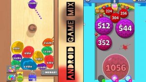 🎯Satisfying gameplay / Blob Merge 3d vs Puff Up - balloon puzzle - 2048 ball Gameplay New part #8