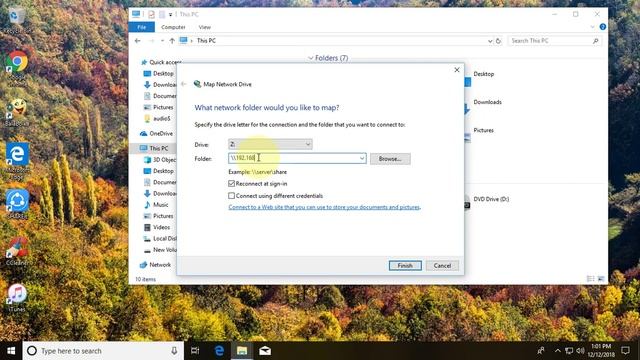 How to Map a Shared Folder in Windows 10 смотреть онлайн