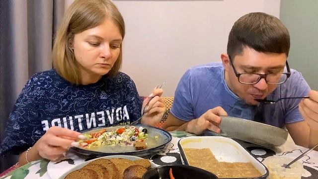 МУКБАНГДомашняя СОЛЯНКАи Наконец-то САЛАТ