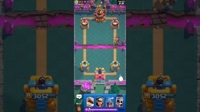 Мощная колода с гоблинским буром #clashroyale #clashroyalegameplay #клешрояль #clashroyaledeck