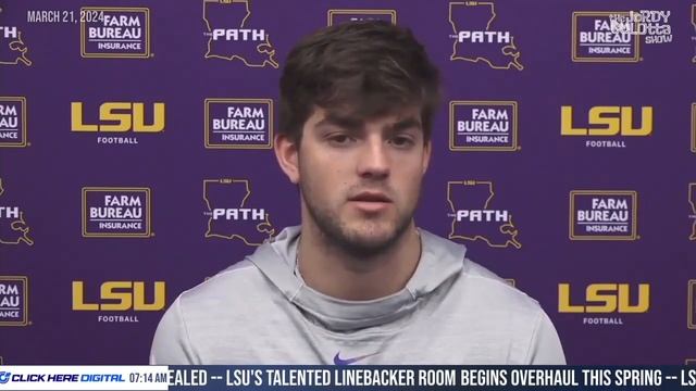 LSU Football with Garrett Nussmeier | The Expectations are HIGH for the Tigers in Year 3 смотреть онлайн