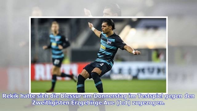 Bundesliga: Hertha BSC muss auf verletzten Karim Rekik verzichten
