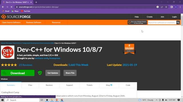 How to install Dev C++ on Windows 10, Best Compiler for C and C++ Coding, C Language For Beginners,