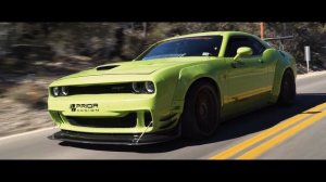 Ferrada Wheels FR7 | NEW FINISH *MATTE BRONZE* | Dodge Challenger Prior Design Widebody