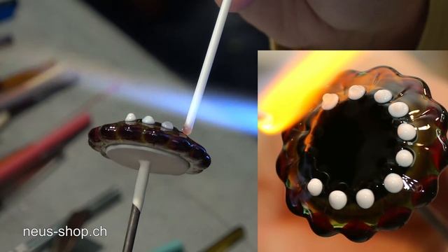 Glass Artist Lampwork Amanda Muddimer Workshop Switzerland Mangobeads Muranoglass Beadcamp 2018