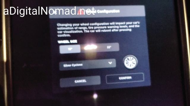 New TESLA Wheel Configuration on 2019.32.1 смотреть онлайн