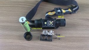 Налобный фонарь Boruit D25 с Aliexpress