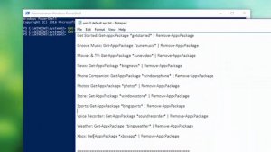 How to remove windows 10 default installed application
