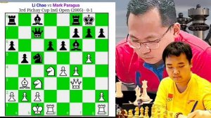 PARAGUA V. LI CHAO || WINNING THE SICILIAN