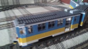 LEGO САМОДЕЛКА ТРАМВАЙ ТРАМКАР Т8K-503 (ГРАДСКИ ТРАНСПОРТ СОФИЯ) (#234)