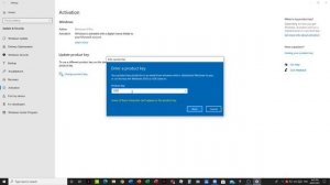 How to Activate Windows 10? Using Product Key.