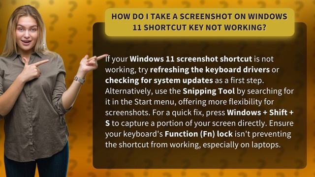 How do I take a screenshot on Windows 11 shortcut key not working? смотреть онлайн