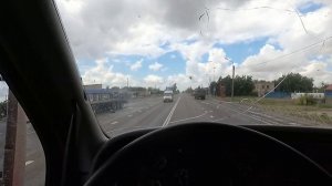 Не смог заехать на выгрузку на Петербилт 387 (1 часть)