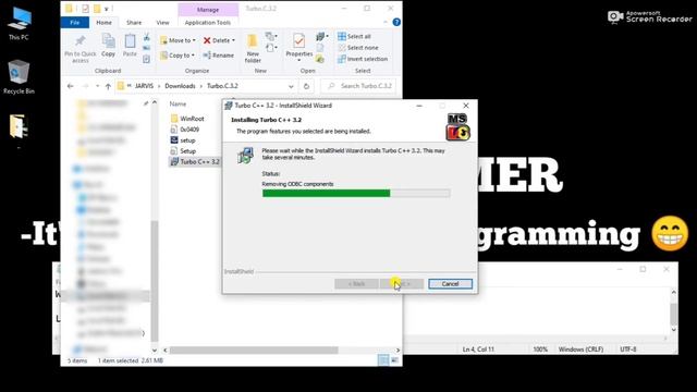 HOW TO INSTALL TURBO C WINDOWS 10,8,7 | HOW TO REPAIR TURBO C TURBO C NOT WORKING| INSTALL TURBO C+