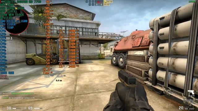 CSGO low 720P RYZEN 5 1600 HD 7750 смотреть онлайн