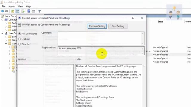 How to block control panel in windows 10 смотреть онлайн