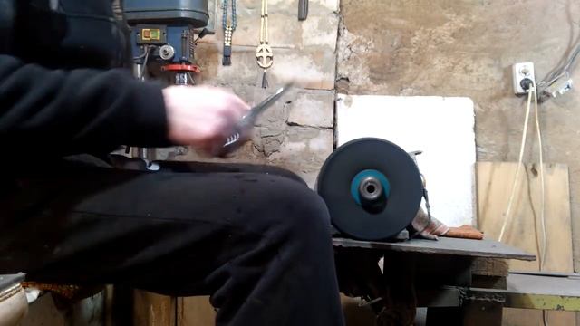 #зоновскийнож #ручнаяработа НОЖ С ФИГУРНЫМ КРОВОСТЁКОМ. ПРОЦЕСС ИЗГОТОВЛЕНИЯ