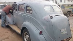 37 Plymouth sedan rat rod