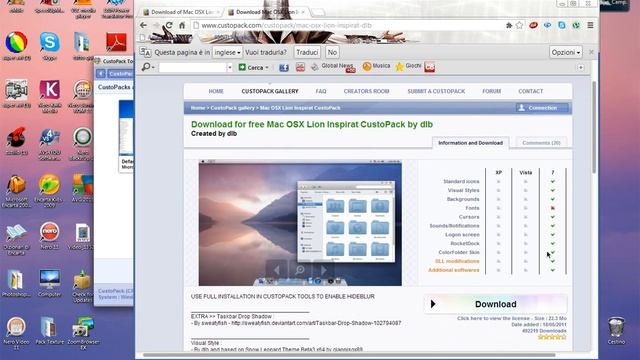 Come Mettere Al Posto Di Windows 7,XP,Vista il Mac