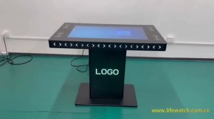 Interactive touch lcd table