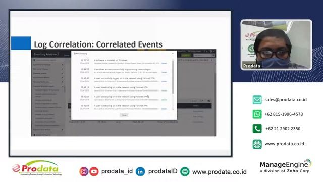 Mengenal lebih jauh apa itu Solusi EventLog Analyzer Prodata ManageEngine смотреть онлайн