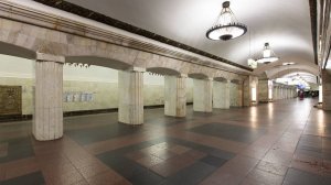 перегон Курская - Комсомольская на Кольцевой линии