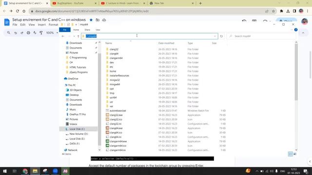 Setup C Environment in windows/ install MinGW | By Akhilesh