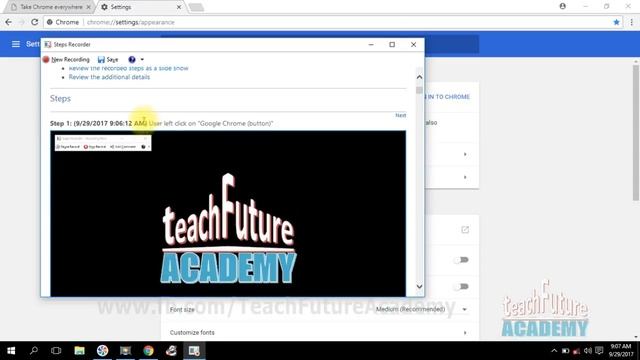 Step recorder in windows. You can use this windows function to record your mistakes and errors