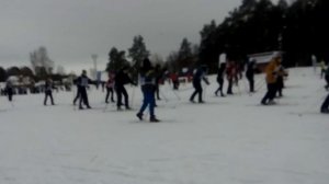 Лыжня России 2017 Муром (дети 11-17 лет) старт