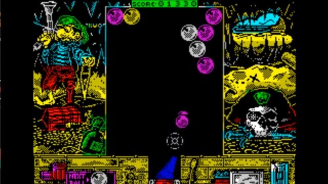 Cannon Bubble - ZX Spectrum - Unreal Speccy Portable 0.0.57 emulador смотреть онлайн