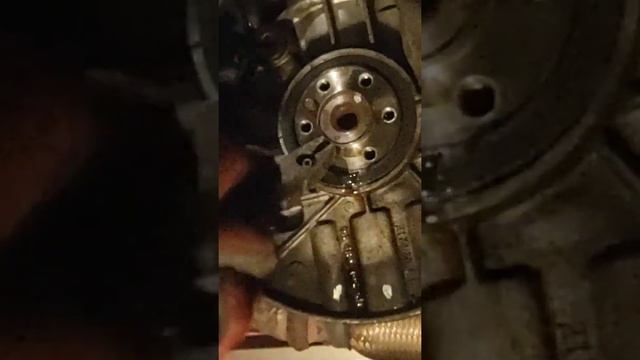 Peugeot 206 how to change oil seal crankshaft