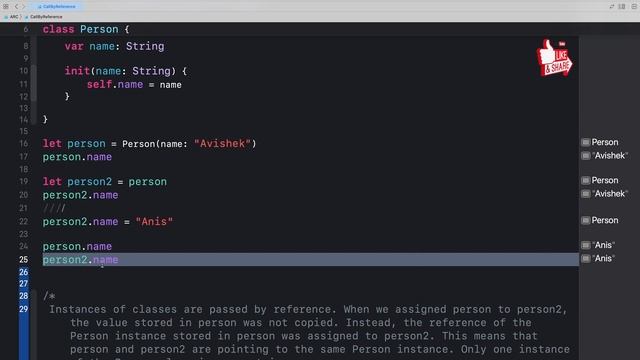 Memory Management in Swift 5 | Reference Type Vs Value Type | How ARC Works #interviewquestions #io