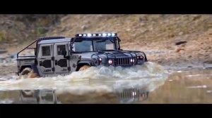 * NEW * HG P415A 4WD U S 4X4 Hummer H1 1/10 scale