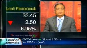 Lincoln Pharma CNBC TV18 Interview on 14 Feb 201 by M G Patel