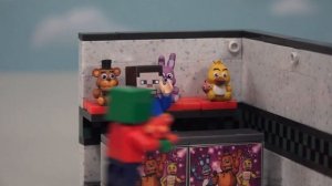 Five Nights at Freddy's McFarlane toys fnaf Series 3 Puppet Lego Prize Corner construction set
