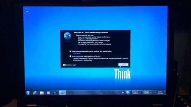 ThinkPad T410 Windows 7 recovery (Lenovo Enhanced Experience) смотреть онлайн