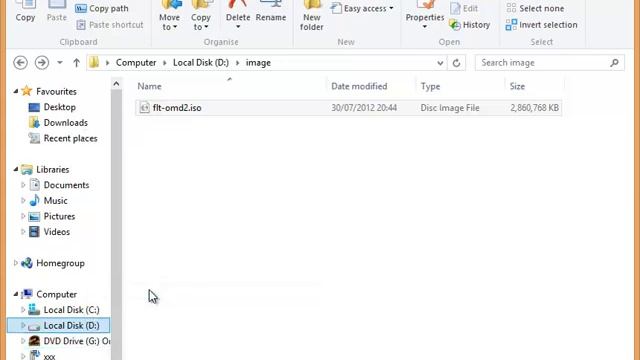 Windows 8 - Fast Mount Image Disk