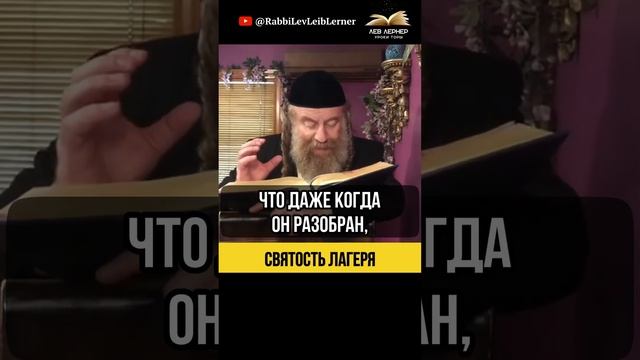 Святость лагеря 💎 Будьте святы везде