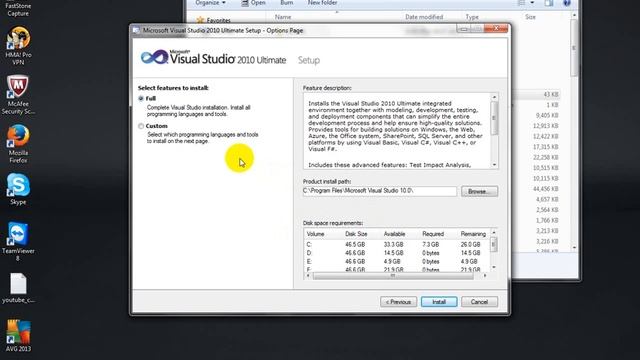 How to Install Microsoft Visual Studio 2010 смотреть онлайн