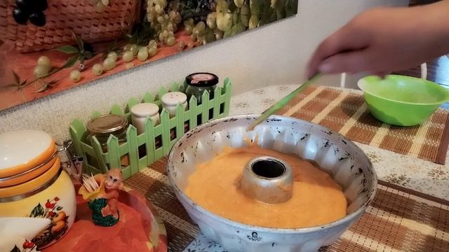 Морковный Пирог. Рецепт из старой тетради.