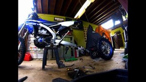 Yamaha WR450f Supermoto to Enduro in 20 Mins (Trinidad and Tobago)